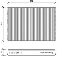 Filter, Innenraumluft f&uuml;r LAND ROVER FREELANDER 2 (L359)