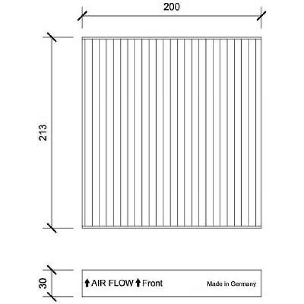 Filter, Innenraumluft für FORD TRANSIT TOURNEO Bus