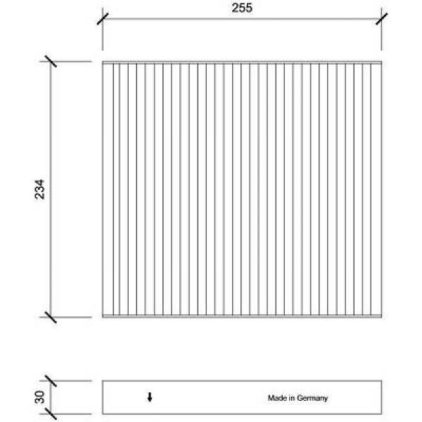 Filter, Innenraumluft für SEAT LEON ST (5F8)
