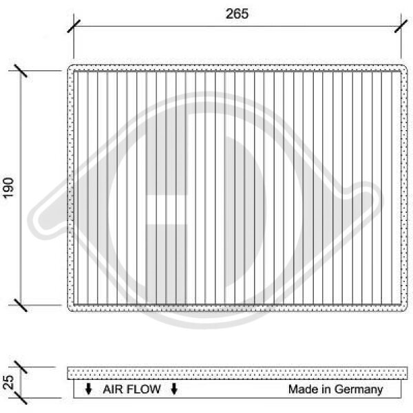 Filter, Innenraumluft für VAUXHALL ANTARA A (L07)