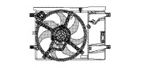 L&uuml;fter, Motork&uuml;hlung hinter dem K&uuml;hler f&uuml;r OPEL CORSA D (S07)