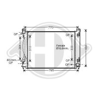 Kühler, Motorkühlung  für AUDI A6 C5 Avant...