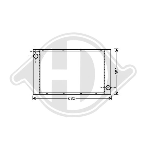 Kühler, Motorkühlung  für MINI MINI (R56)