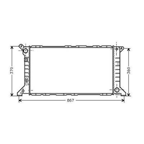 Kühler, Motorkühlung für FORD TRANSIT Bus (E_ _)