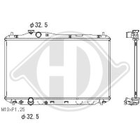 Kühler, Motorkühlung für HONDA CIVIC IX (FK)