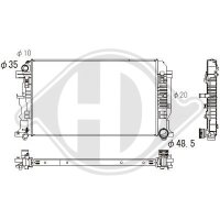 Kühler, Motorkühlung für VW CRAFTER 30-35...
