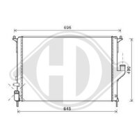 Kühler, Motorkühlung für DACIA DUSTER (HS_)