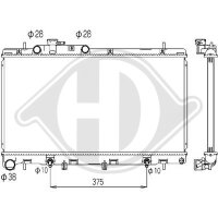 Kühler, Motorkühlung für SUBARU OUTBACK (BE, BH)
