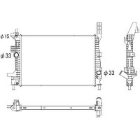 Kühler, Motorkühlung für FORD FOCUS III