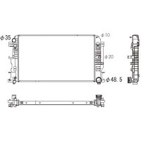 K&uuml;hler, Motork&uuml;hlung f&uuml;r MERCEDES-BENZ SPRINTER 3,5-t Pritsche/Fahrgestell (906)