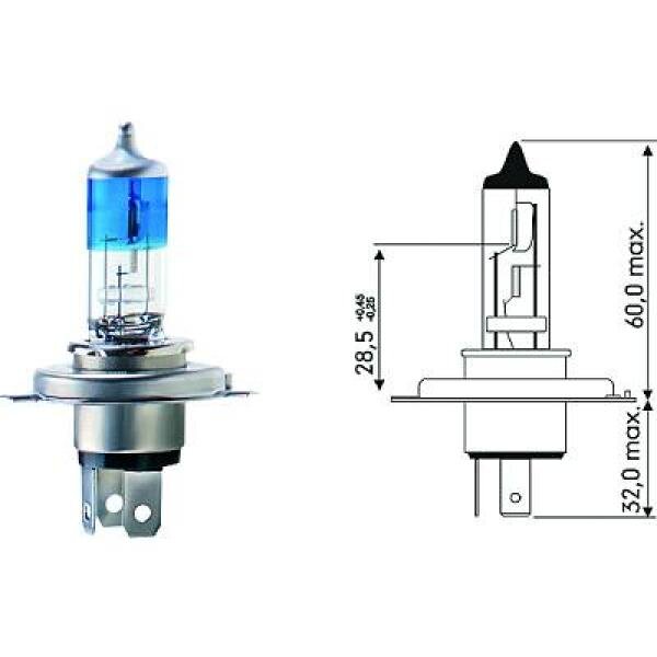 Glühlampe, Fernscheinwerfer für