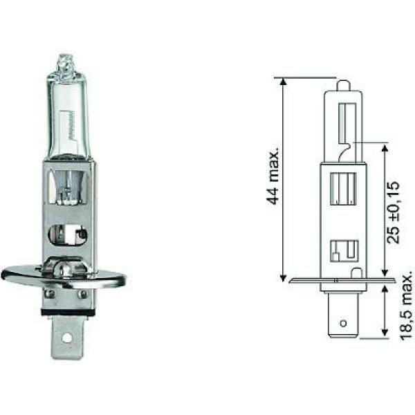 Glühlampe, Fernscheinwerfer für