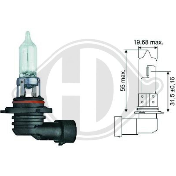Glühlampe, Fernscheinwerfer für ALFA ROMEO SPIDER (105_)