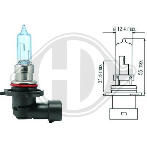 Glühlampe, Fernscheinwerfer für ALFA ROMEO SPIDER (105_)