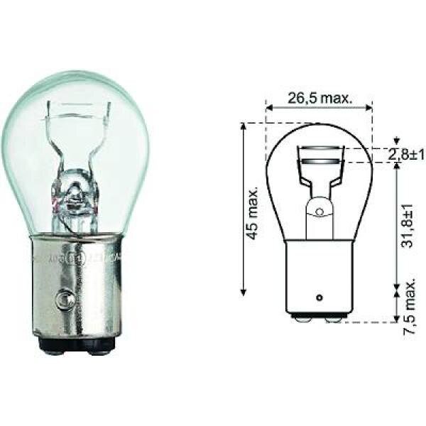 Glühlampe, Blink-/Begrenzungsleuchte für