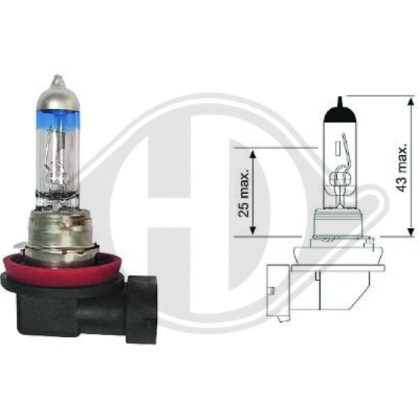 Glühlampe, Fernscheinwerfer für