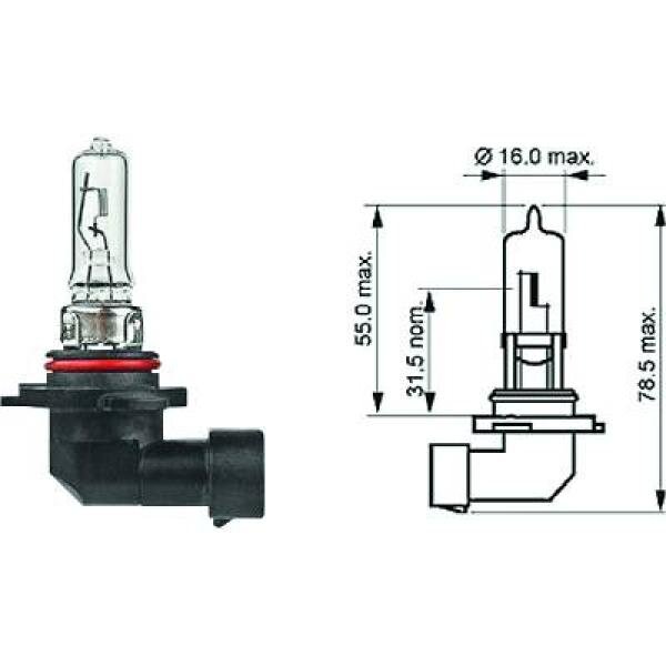 Glühlampe, Abbiegescheinwerfer für