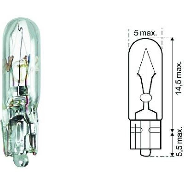 Glühlampe, Instrumentenbeleuchtung für