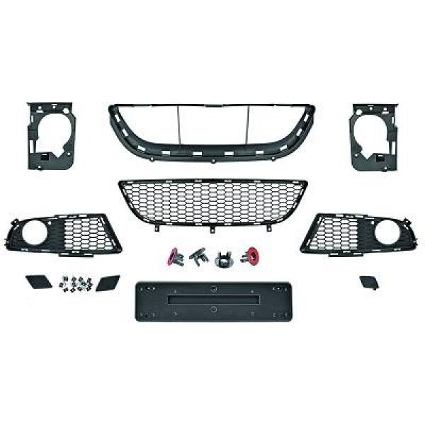 Zier-/Schutzleistensatz, Stoßfänger vorne für BMW 3 Touring (E91)