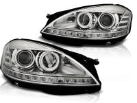 Xenon Scheinwerfer Set für MERCEDES W221 05-09 Chrome