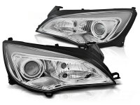 Scheinwerfer Set für OPEL ASTRA J 10-15 Chrome