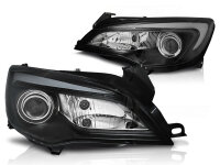 Scheinwerfer set für OPEL ASTRA J 10-15 Schwarz