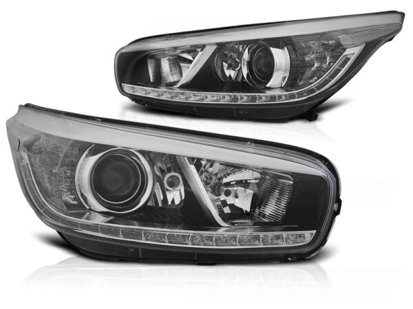 Scheinwerfer Set für KIA CEED II 12-18 LED BLACK