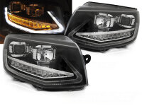 Scheinwerfer Set für VW T6 15-19 Schwarz dynamischer...