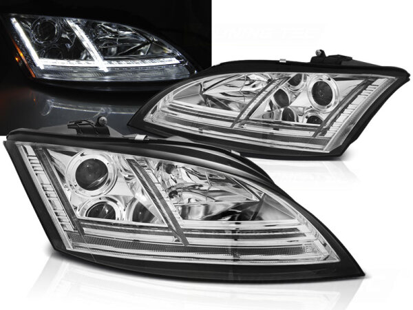 Xenon Scheinwerfer Set für Audi TT 06-10 8J mit AFS dynamischer Blinker