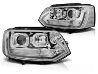 Scheinwerfer Set für VW T5 2010-2015 Chrome...