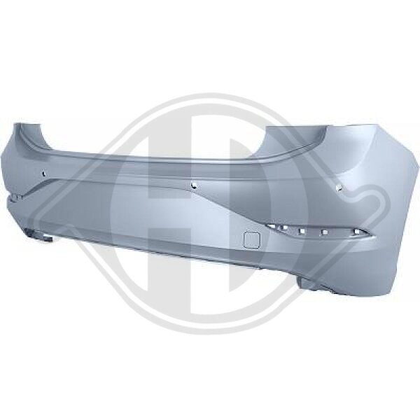 Stoßstange hinten für VW POLO VI (AW1, BZ1, AE1)