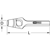 KS TOOLS 129.2008 Henkel-Locheisen, 8mm