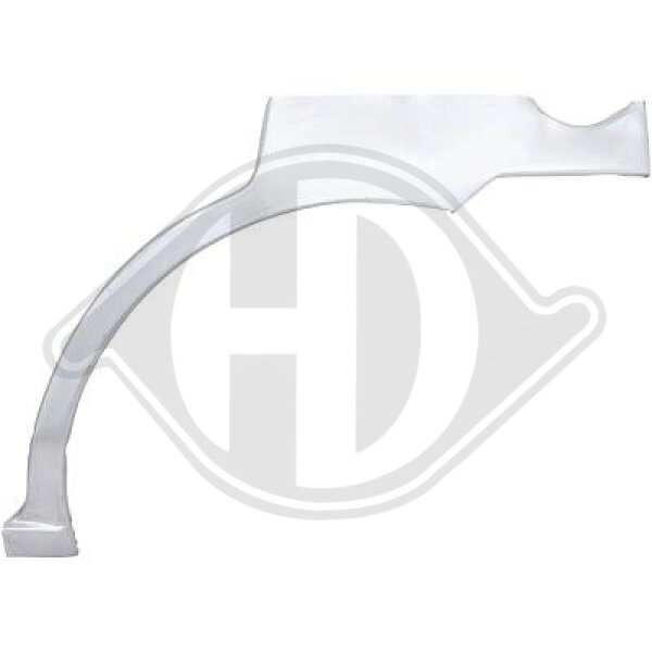 Seitenwand hinten links für MAZDA 2 (DY)