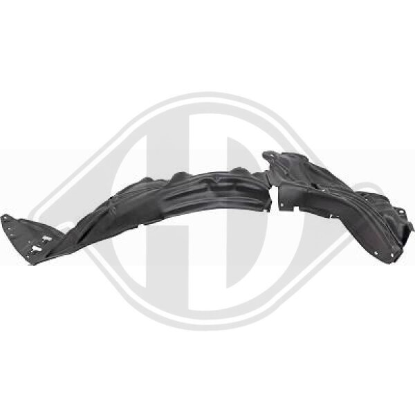 Verkleidung, Radhaus vorne links für MAZDA 2 Schrägheck (DL, DJ)