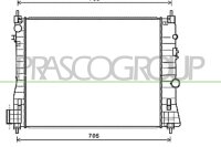 Kühler, Motorkühlung für OPEL MOKKA /...