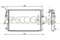 Kühler, Motorkühlung für VW TRANSPORTER V...
