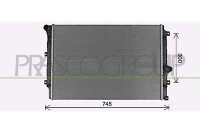 Kühler, Motorkühlung für VW TIGUAN (5N_)