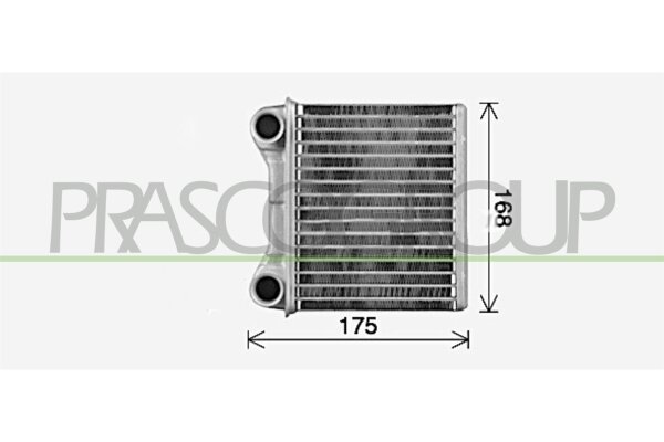 Wärmetauscher, Innenraumheizung hinten für MERCEDES-BENZ R-CLASS (W251, V251)