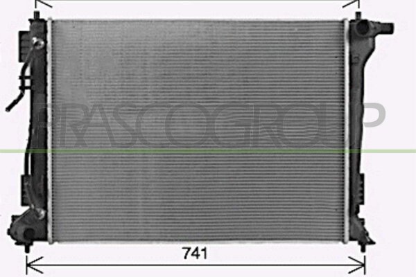 Kühler, Motorkühlung für HYUNDAI TUCSON (TL, TLE)