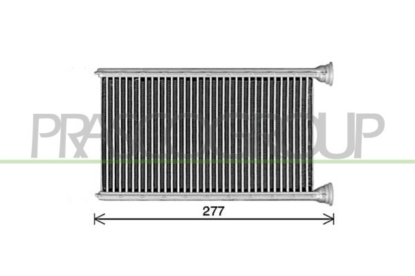 Wärmetauscher, Innenraumheizung für MERCEDES-BENZ C-CLASS (W205)