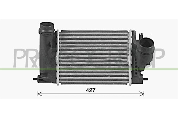 Ladeluftkühler für NISSAN QASHQAI II (J11, J11_)