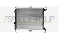 Kühler, Motorkühlung für RENAULT TALISMAN...