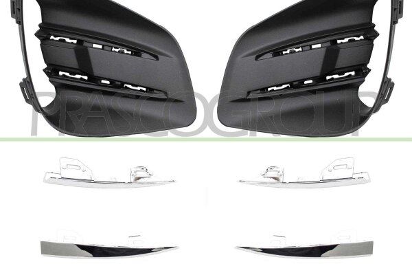 Lüftungsgitter, Stoßfänger vorne links,vorne rechts für RENAULT CLIO V (B7_)