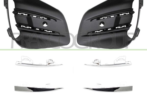 Lüftungsgitter, Stoßfänger vorne links,vorne rechts für RENAULT CLIO V (B7_)