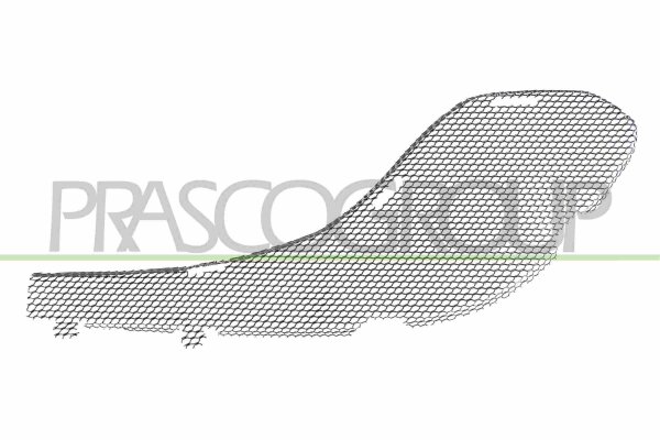 Lüftungsgitter, Stoßfänger vorne links für MASERATI GRAN TURISMO I