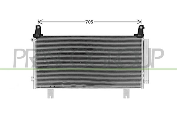 Kondensator, Klimaanlage für HONDA CR-V V (RW_, RT_)