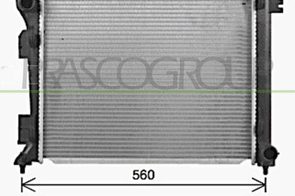 Kühler, Motorkühlung für KIA RIO IV (YB, SC, FB)