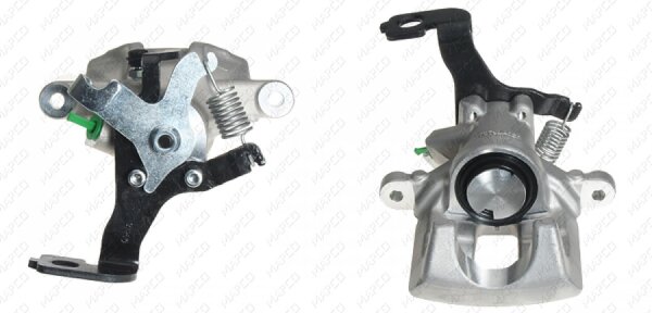 Bremssattel hinter der Achse,Hinterachse rechts für TOYOTA AURIS (_E18_)