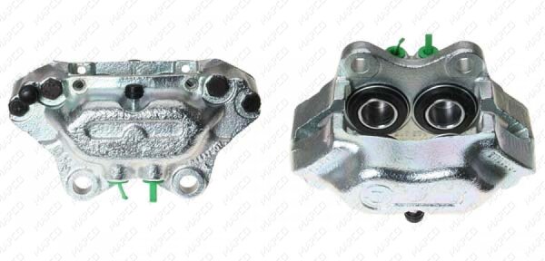 Bremssattel hinter der Achse,Vorderachse rechts für VOLVO 140 (142, 144)