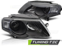 Scheinwerfer Set für VW PASSAT B6 3C 03.05-10 Schwarz
